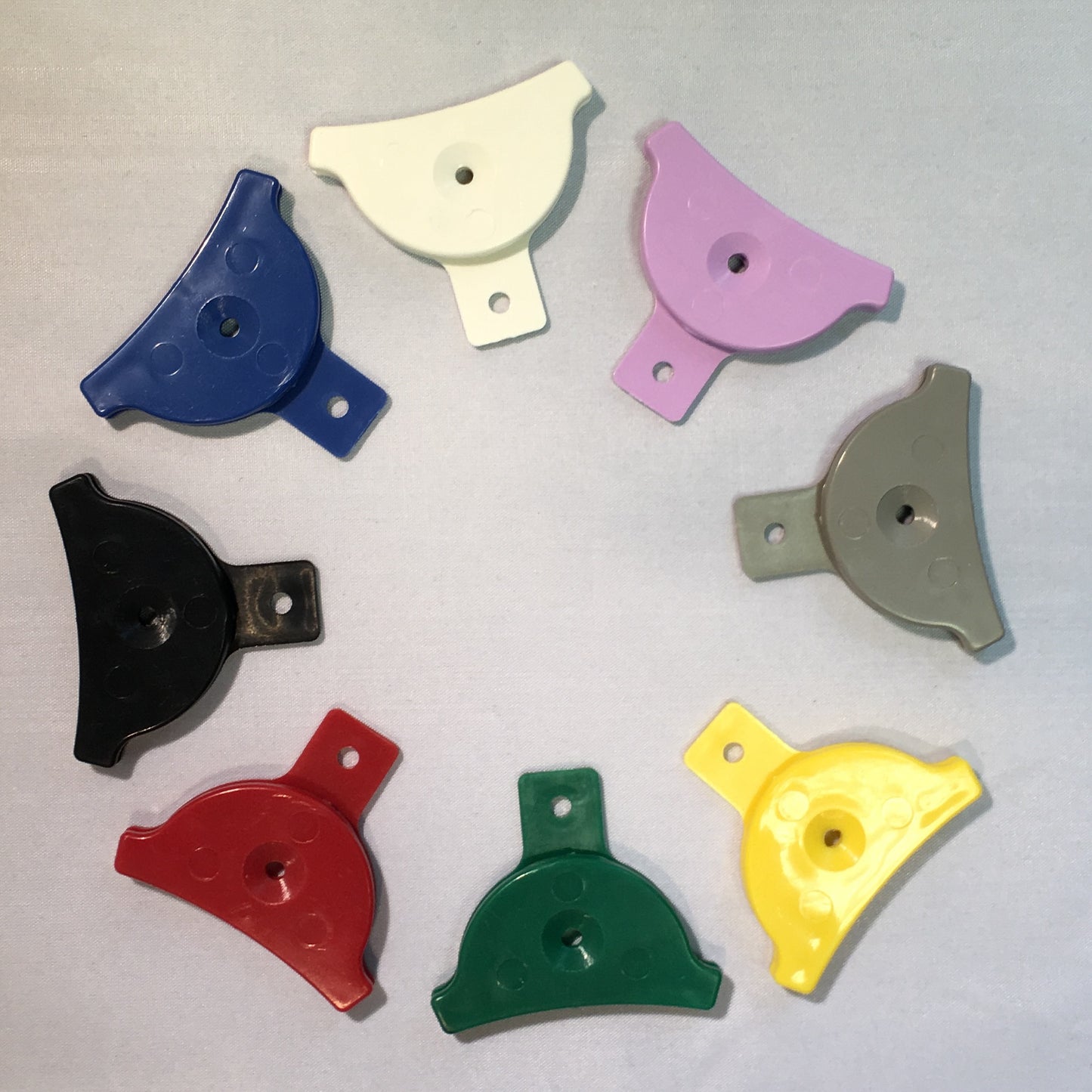 Plastic BB whistles pack of 5