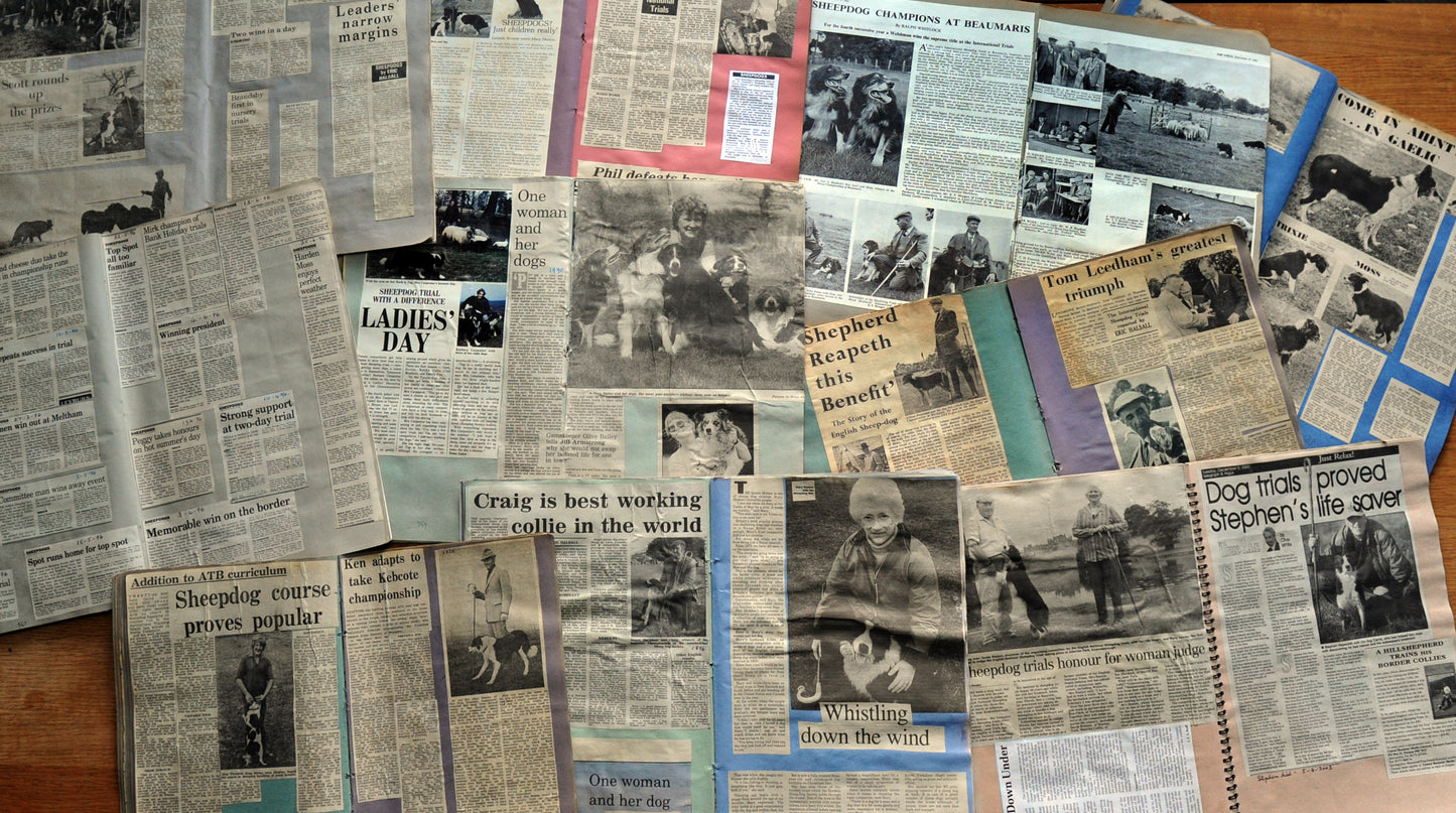 Mary Heaton's Sheepdog Scrapbook Collection