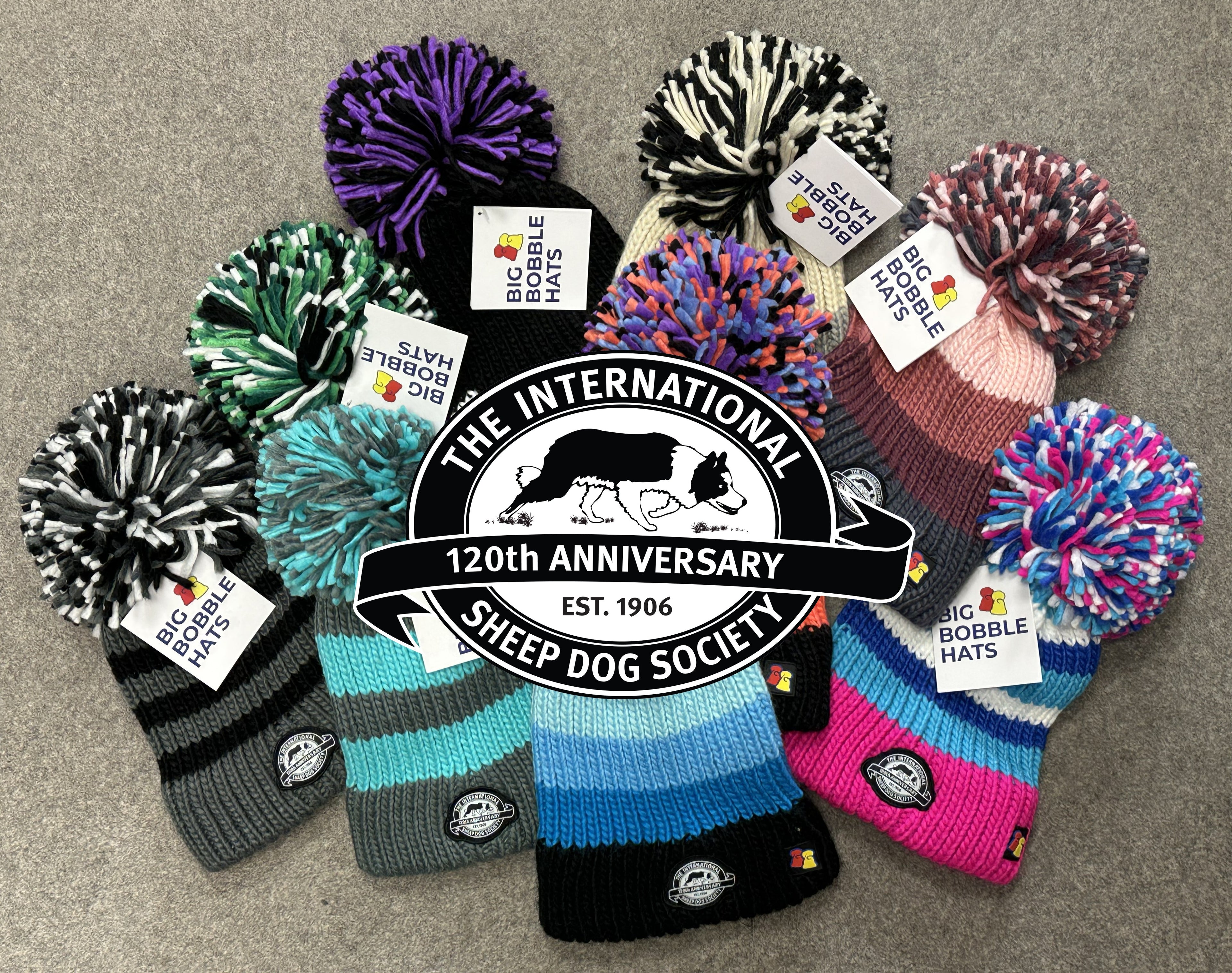 ISDS 120th Anniversary Big Bobble Hats