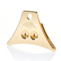 Logan Turbo Brass whistle with etched working Collie