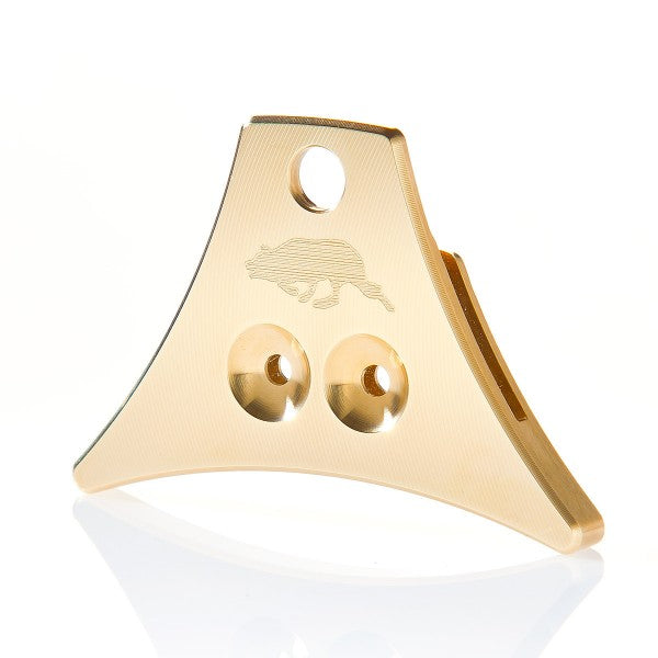 Logan Turbo Brass whistle with etched working Collie