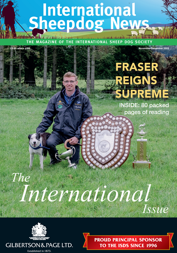 Free Taster copy of International Sheepdog News