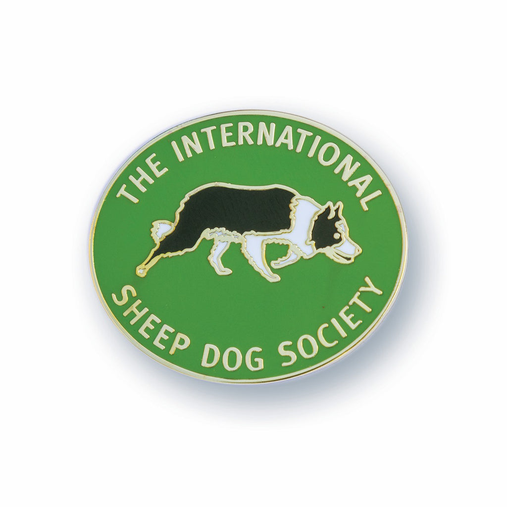 NEW ISDS logo pin badge