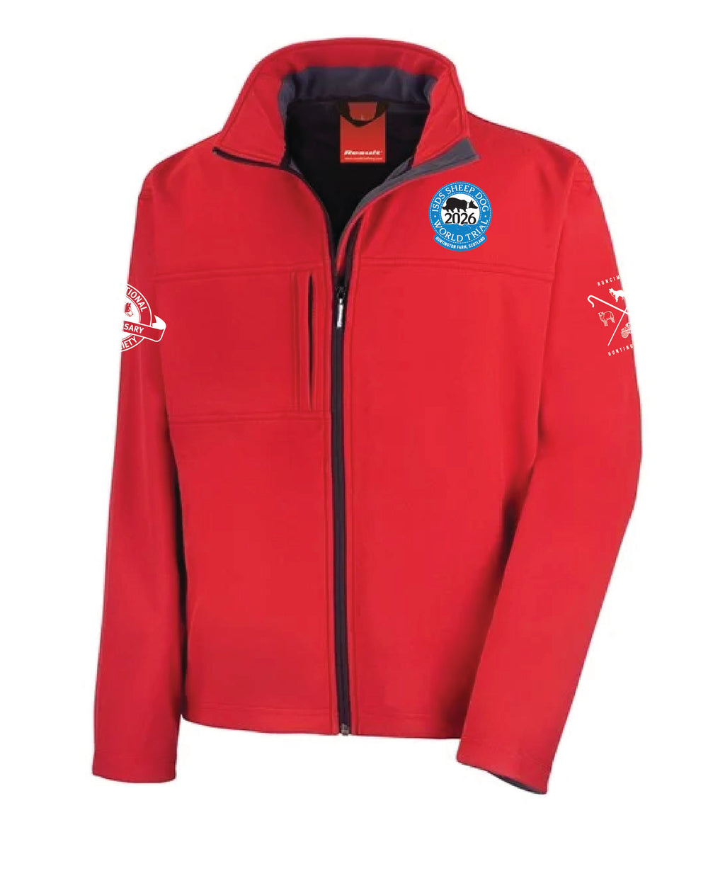 World Trial 2026 Mens Softshell Jacket