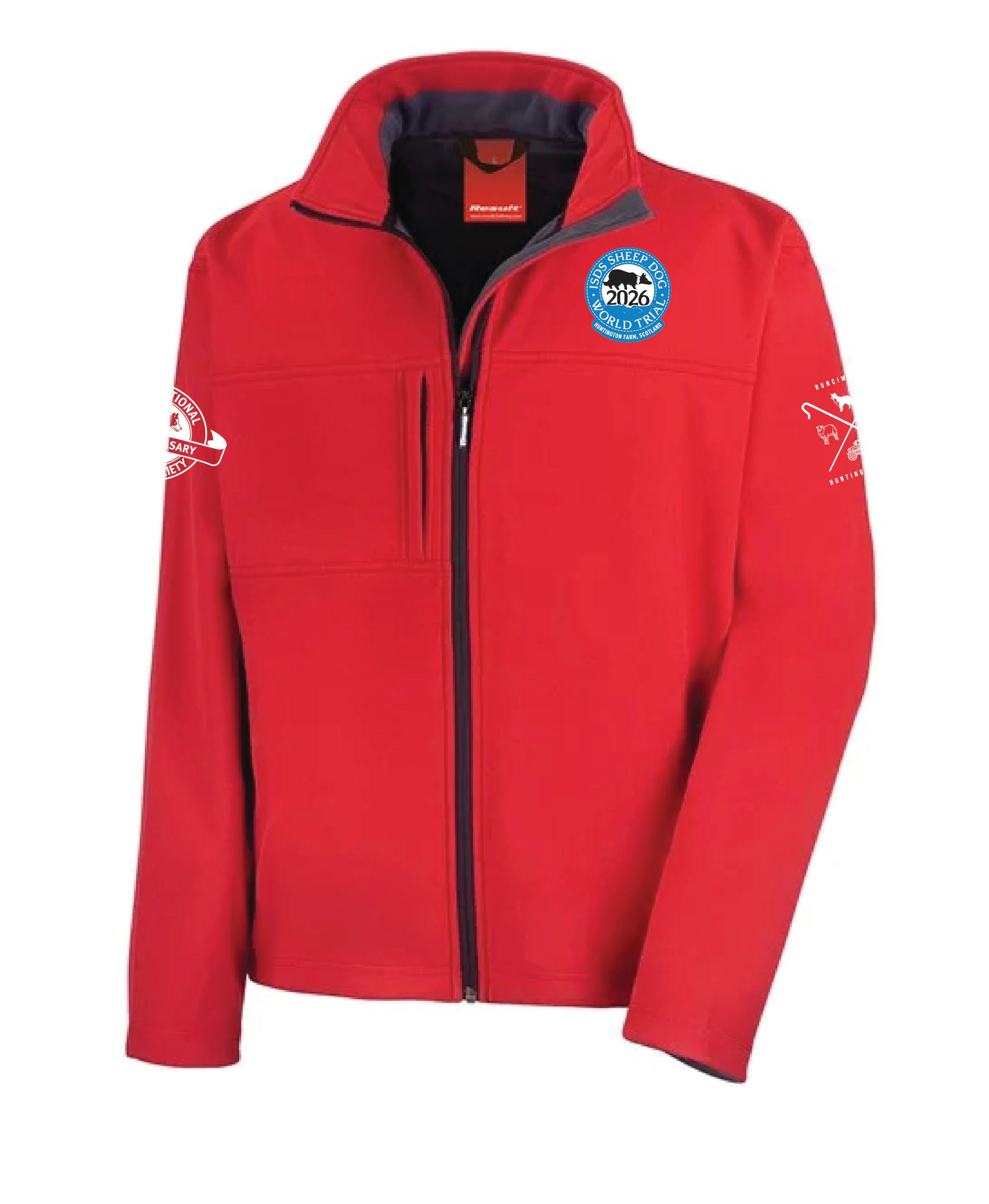 World Trial 2026 Mens Softshell Jacket
