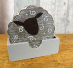 Wooden Sheep Coasters