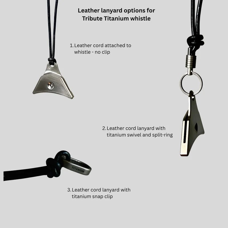 NEW!! Logan Tribute Titanium Whistle
