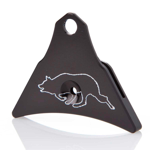 Logan Ventura Aluminium Whistle - Etched Border Collie Version