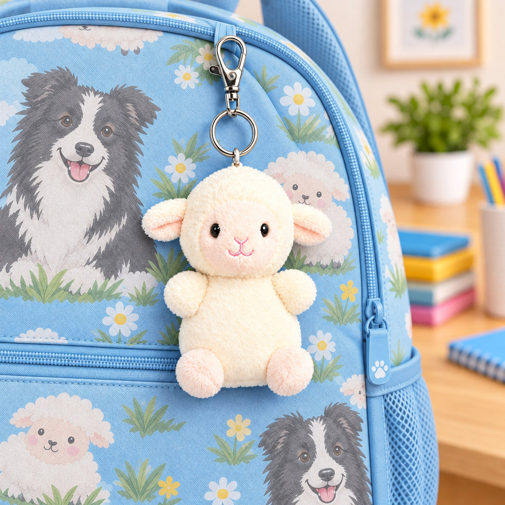 Woolly lamb with clip